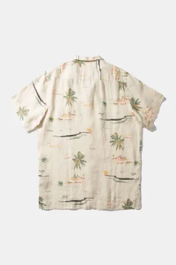 Hombre Edmmond Studios Matt Short Sleeve Plain Off White