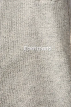 Hombre Edmmond Studios Mini Logo Pants Plain Light Grey