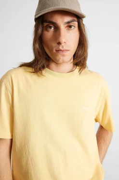 Hombre Edmmond Studios Mini Logo Plain Light Yellow