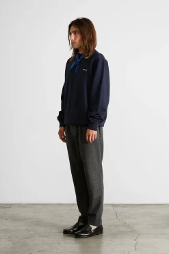 Hombre Edmmond Studios Mini Logo Sw Plain Navy