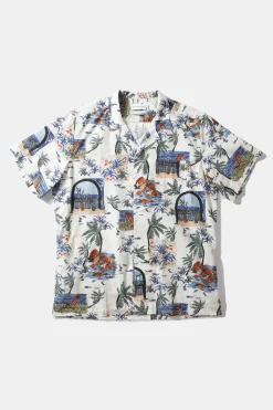 Hombre Edmmond Studios Paradise Short Sleeve Plain White