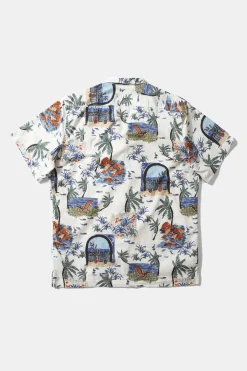 Hombre Edmmond Studios Paradise Short Sleeve Plain White