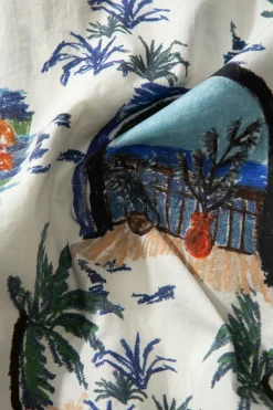 Hombre Edmmond Studios Paradise Short Sleeve Plain White