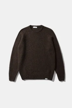 Hombre Edmmond Studios Paris Sweater Plain Brown
