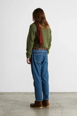 Hombre Edmmond Studios Paris Sweater Plain Olive