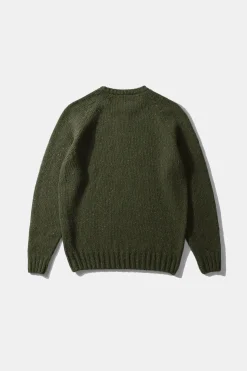 Hombre Edmmond Studios Paris Sweater Plain Olive