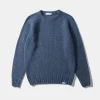 Hombre Edmmond Studios Paris Sweater Plain Steel