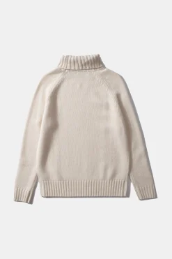 Hombre Edmmond Studios Paris Turtle Neck Plain Off White