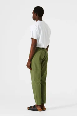Hombre Edmmond Studios Seersucker Pants Plain Khaki
