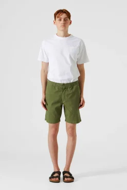 Hombre Edmmond Studios Seersucker Plain Khaki