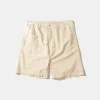 Hombre Edmmond Studios Seersucker Shorts Plain Off White