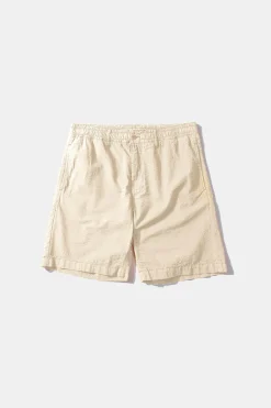 Hombre Edmmond Studios Seersucker Shorts Plain Off White
