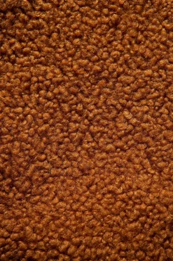 Hombre Edmmond Studios Shearling Vest Plain Brown