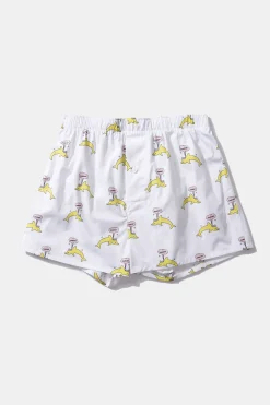 Hombre Edmmond Studios Shelly Plain White