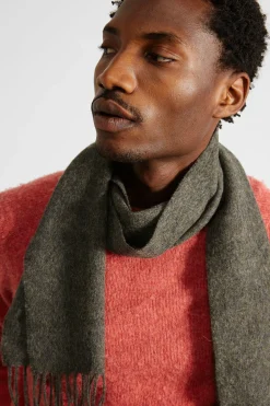 Hombre Edmmond Studios Shetland Sweater Plain Salmon