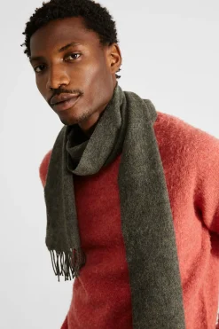 Hombre Edmmond Studios Shetland Sweater Plain Salmon