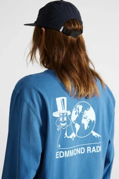 Hombre Edmmond Studios Slow Rhytms Ls Plain Blue