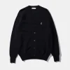 Hombre Edmmond Studios Special Duck Cardigan Plain Navy
