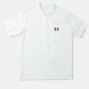 Hombre Edmmond Studios Special Duck Polo Plain White