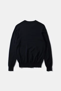 Hombre Edmmond Studios Special Duck Sweater Plain Navy