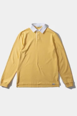 Hombre Edmmond Studios Spring Polo Plain Yellow