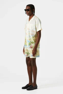 Hombre Edmmond Studios Summer Classic Plain Off White