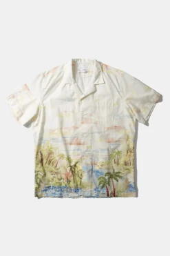 Hombre Edmmond Studios Summer Short Sleeve Plain White