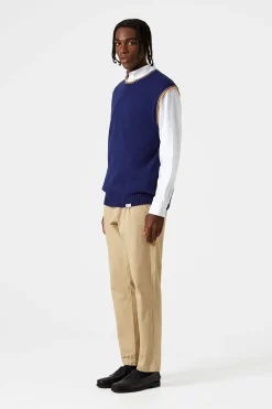 Hombre Edmmond Studios Sunset Vest Plain Navy