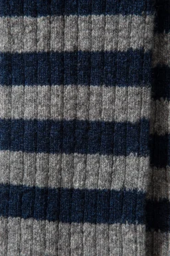 Hombre Edmmond Studios Tag Socks Plain Grey