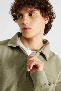 Hombre Edmmond Studios Temple Sw Plain Olive