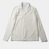 Hombre Edmmond Studios Terry Long Shirt Plain Off White