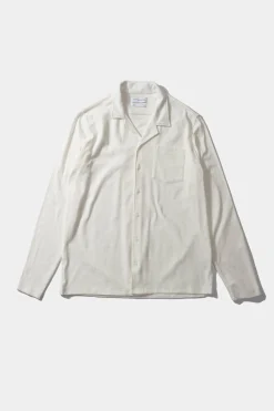 Hombre Edmmond Studios Terry Long Shirt Plain Off White