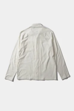 Hombre Edmmond Studios Terry Long Shirt Plain Off White