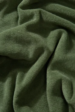 Hombre Edmmond Studios Terry Polo Plain Olive