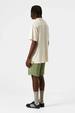 Hombre Edmmond Studios Terry Shirt Plain Off White