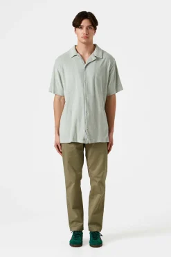 Hombre Edmmond Studios Terry Shirt Plain Sage