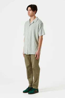 Hombre Edmmond Studios Terry Shirt Plain Sage