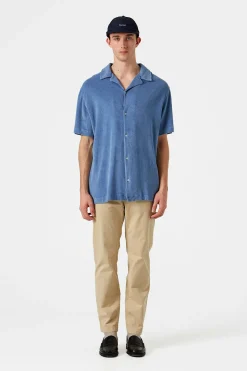 Hombre Edmmond Studios Terry Shirt Plain Steel