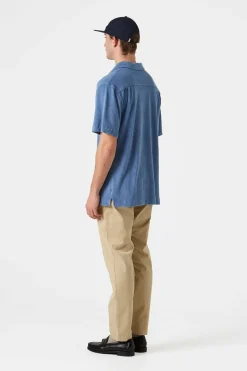 Hombre Edmmond Studios Terry Shirt Plain Steel