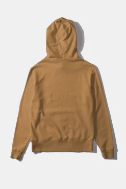 Hombre Edmmond Studios Velo Hoodie Plain Caramel