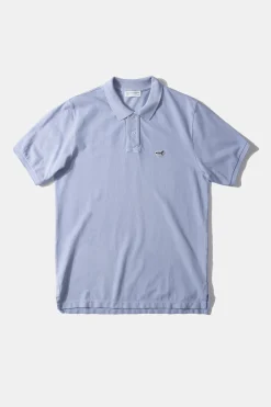 Hombre Edmmond Studios Wilson Polo Plain Light Blue