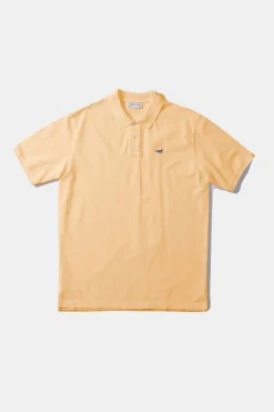 Hombre Edmmond Studios Wilson Polo Plain Light Yellow