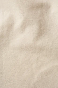 Hombre Edmmond Studios Zipped Shirt Plain Beige